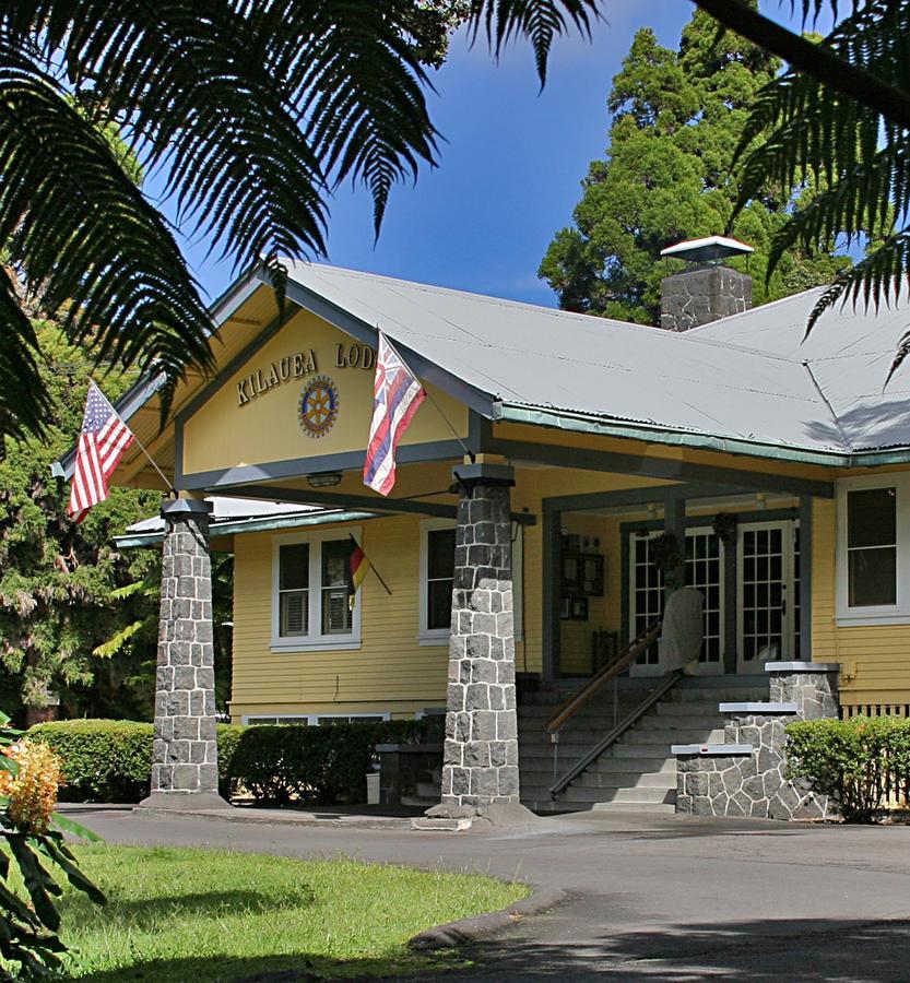 Kilauea Lodge And Restaurant Volcano Exterior foto