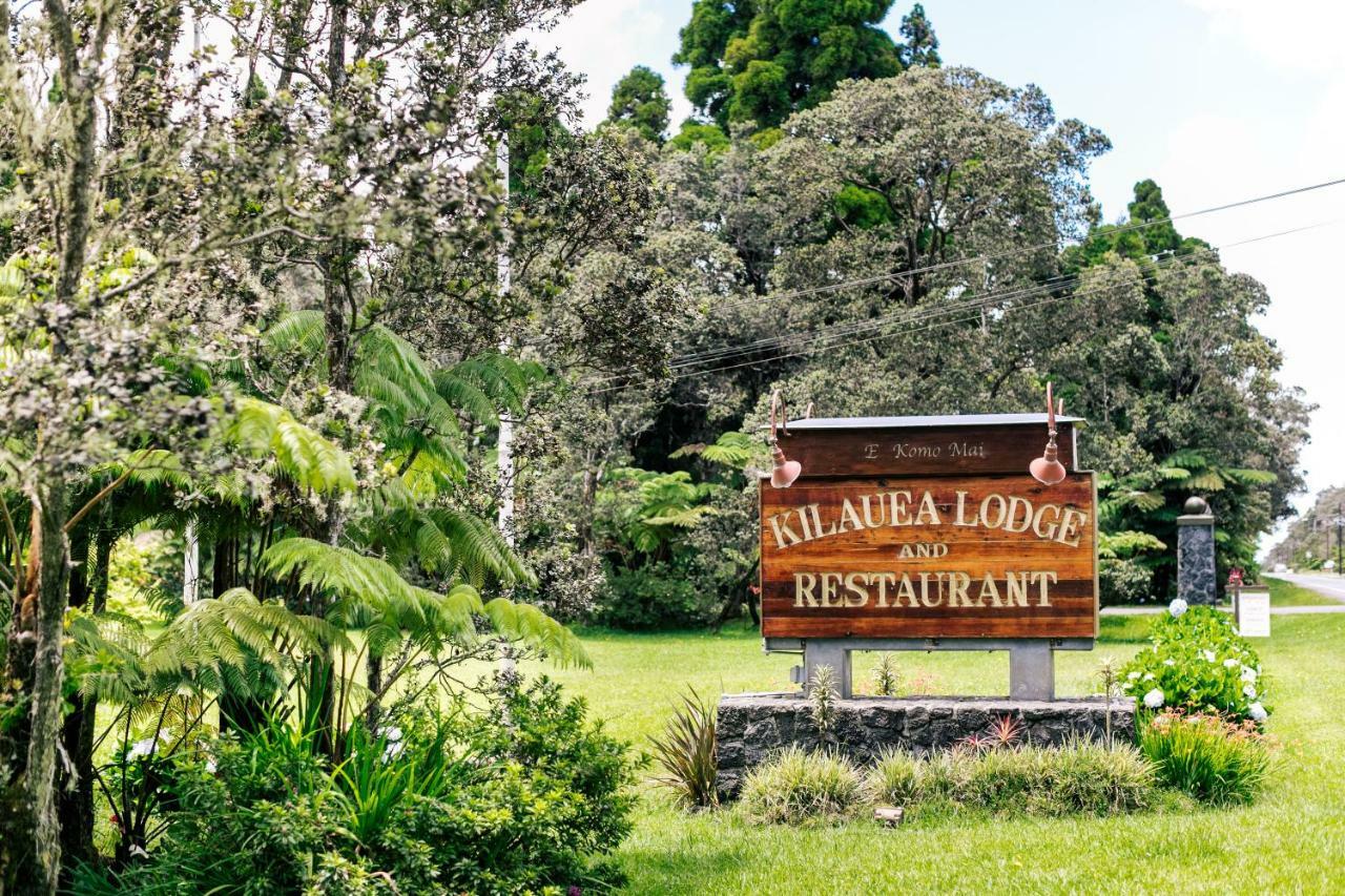 Kilauea Lodge And Restaurant Volcano Exterior foto